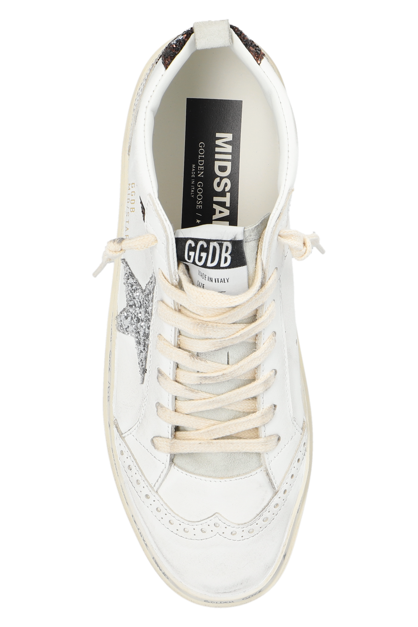 White golden outlet goose high tops